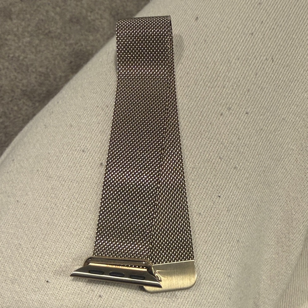 Gold Metal Apple iWatch Band